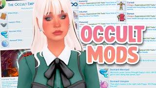 10+ MODS for OCCULT gameplay (with LINKS) | Sims 4 Mod Showcase