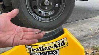 Easy Way To Change Double Axle Trailer Tires