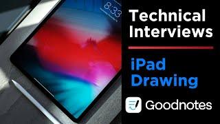 How to Draw with Any iPad App in a Technical Screening - GoodNotes