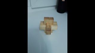 Китайская головоломка крест. Puzzle cross