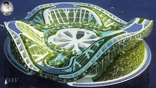 Water city in Dubai, "lilypad floating city" || Daily Amazing Video