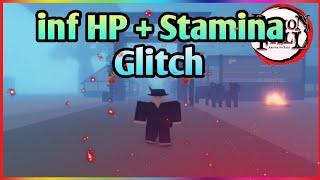 Infinite hp and stamina glitch tutorial [Roblox Demonfall]