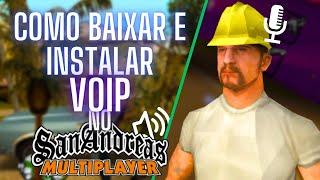 COMO BAIXAR E INSTALAR VOIP NO GTA SAN ANDREAS - SAMP VOIP - ATUALIZADO 2023