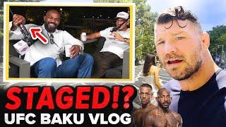 UFC BAKU VLOG: Jon Jones FAKES HIS Interview Walkout on Full Send?!?