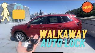 Walkaway Auto Lock! How to enable/disable in 2024 & 2025 Honda CRV EX-L