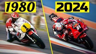 The Evolution of MotoGP Bikes Explained in 15 Minutes