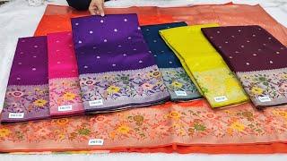 #Madina|| Wholesale price Raw mango, chinos, mona silk sarees Amaralal saree centre