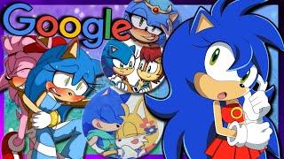 Sonic (female) Googles Herself | Sonica The Hedgehog