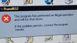 it's 1996 & you perform an (illegal operation) on Windows 95