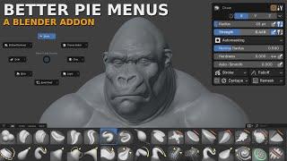 Better Pie Menus - Beta Version for Blender 4.3