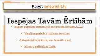 SMS Credit - pareizā izvēle!Uzzini kapēc iesaku smscredit.lv