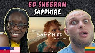 REACTION TO Ed Sheeran - Sapphire (Official Music Video) | FIRST TIME HEARING