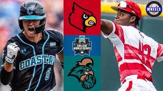 Louisville vs #13 Coastal Carolina | Final Four College World Series | 2025 College Baseball