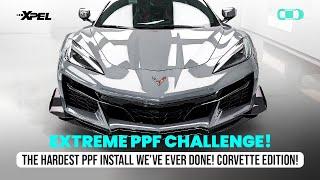 Corvette Z06 XPEL PPF  = Extreme PPF Challenge!