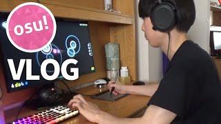 A Day In The Life of an osu! Player - Hugofrost's Vlog #1