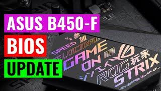 How to Update BIOS | ASUS ROG STRIX B450-F Gaming Motherboard | Flash Drive | USB Stick