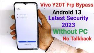 Vivo Y20 Frp Bypass Android 13 No TalkBack Without PC New Method 2023