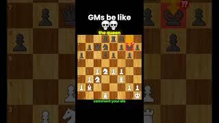 BRILLIANT Queen Sacrifice Checkmate #chess