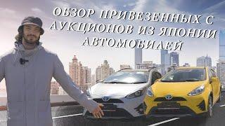 Обзор привезенных с аукционов из Японии автомобилей.