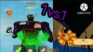 Lifting simulator 1v1 @OP-Lifter (ROBLOX) | Savage VS Op