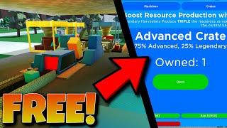 THE DEVELOPER GAVE ME AN INSANE NEW CODE! Factory Simulator Roblox