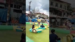 Kids Masti Time Enjoying Boating at Mela Ground Sujanpur Himachal Pradesh