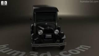 Ford Model A Delivery Truck 1931 3D model by 3DModels.org