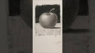 Draw an apple  Easy drawing lesson for beginners on how to draw an apple. #drawinglesson