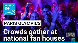 2024 Paris Olympics: crowds gather at national fan houses • FRANCE 24 English