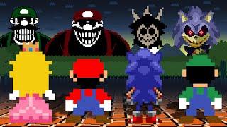 Team Mario and Sonic Co-Op Escape Mx - Lord X - LX | Mario Horror Collection