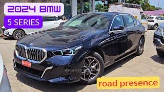 BMW 5 Series 2024 Road Presence  Mercedes E Class Needs to Worry 