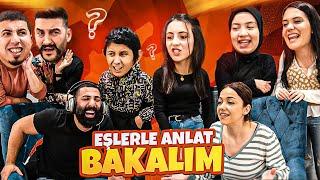 EŞLERİMİZLE ANLAT BAKALIM OYNADIK | SÜRPRİZ SONLU