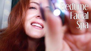 ASMR Bedtime Steam Facial  Stress & Anxiety Relief
