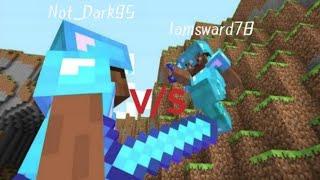 Not_Dark95 VS Iamsward78 [TRASH MCPE]