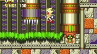 Sonic 3 & Knuckles Part 3: Marble Garden Zone (Super Sonic & Tails)