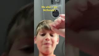 Haha I get McDonald’s and you don’t hehehehehehe