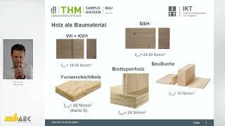 mbinar-Serie  Weiterbildung 2023, Prof. Dr.-Ing. Jens Minnert, Brandschutz im Holzbau, Teil 1