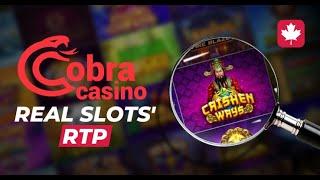 Real RTP and Cobra Casino's Review