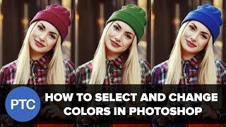 How To Select and Change Colors In Photoshop - Replace Colors In a Photo