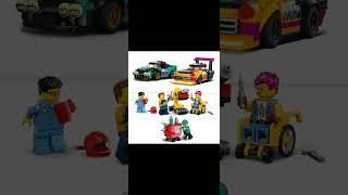 рассказал про LEGO 60389 мастерская машин