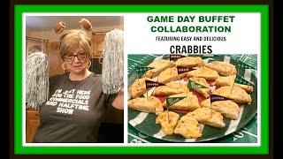 Crabbies...An "oldie but goodie" easy and delicious appetizer. A Game Day Buffet Collaboration.