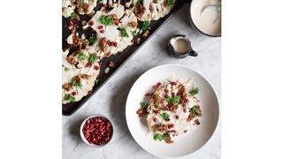 Cauliflower Steaks with Tahini Sauce