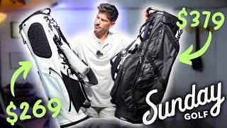 Sunday Golf RANGER Bag vs. RYDER Bag | An Obvious Winner BUT Still Tough Choice