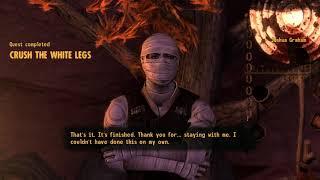 Fallout: New Vegas (PC) - Honest Hearts DLC Ending - Crush the White Legs (Best Possible Ending)