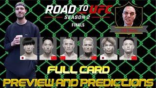 Road To UFC Finale Breakdown w/ Chris from MMA Ecosystem