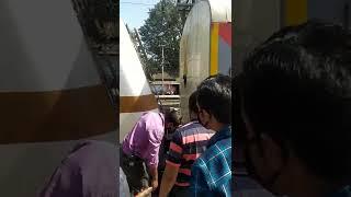 Coupling with Gondwana Express at Nagpur|#nagpur#orangecity#vsmonu#200journeys#indianrailways#omg