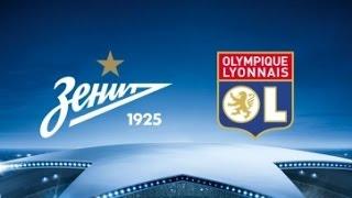 Зенит - Лион 3 : 1 Обзор Матча. ЛЧ УЕФА. 20/10/2015 HD/ ZENIT-LYON [HD]