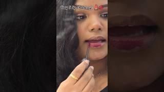 Who told pink colour doesn't suit on dusky girls?#lipsticktutorial #youtubeshorts #viralshort #like