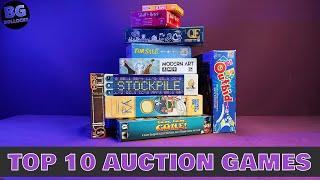 Top 10 Auction/Bidding Board Games