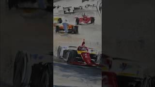 Ever wonder how the #Indy500 artwork comes to life? #art #sportsart